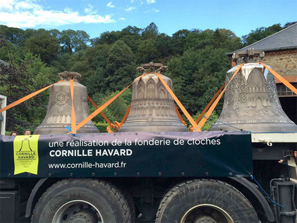 Trois nouvelles cloches pour la cathédrale de Sées