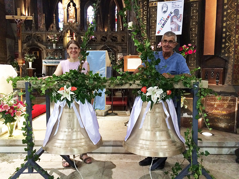 Laumaillé : 2 airains complémentaires pour le carillon de ND de La Drèche 