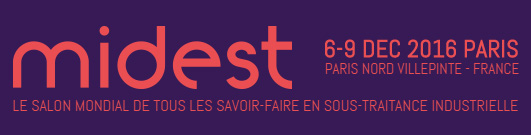 LUSSAULT au salon du Midest du 6 au 9 décembre 2016 