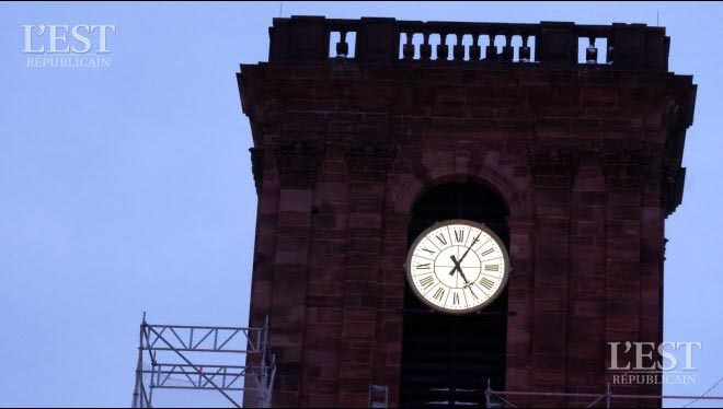 SAS Prêtre et Fils : à Belfort, l’horloge à nouveau visible la nuit

 